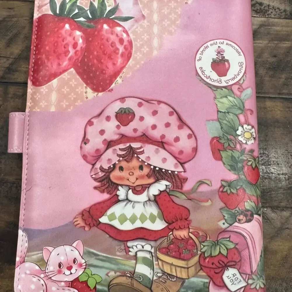 Strawberry Shortcake A5 Binder w/ matching stationery paper